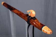 Ironwood (desert) Native American Flute, Minor, Mid A-4, #K58K (10)